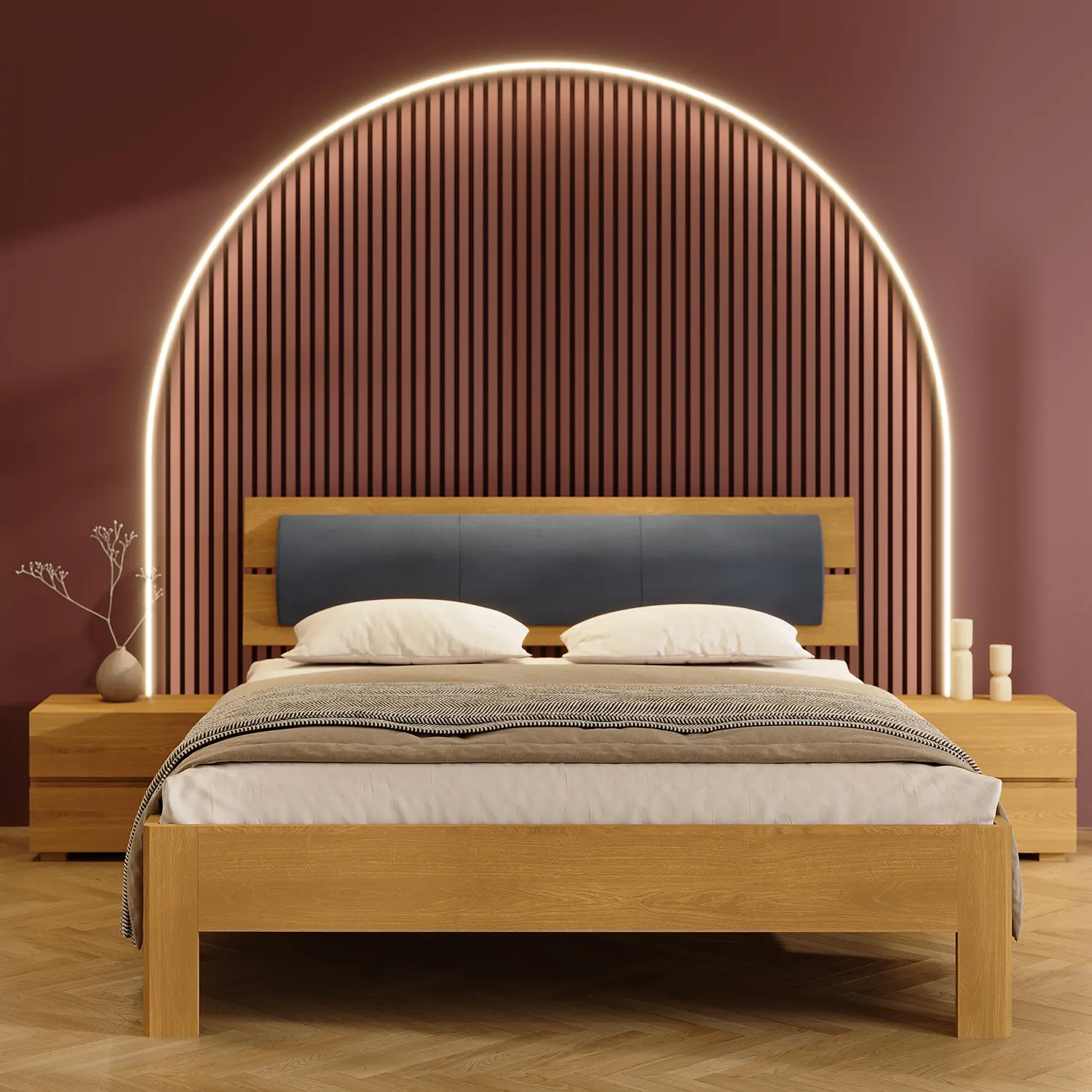 Кровать Bayamo Дуб